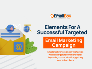 Successful Targeted Email Marketing Campaign elements