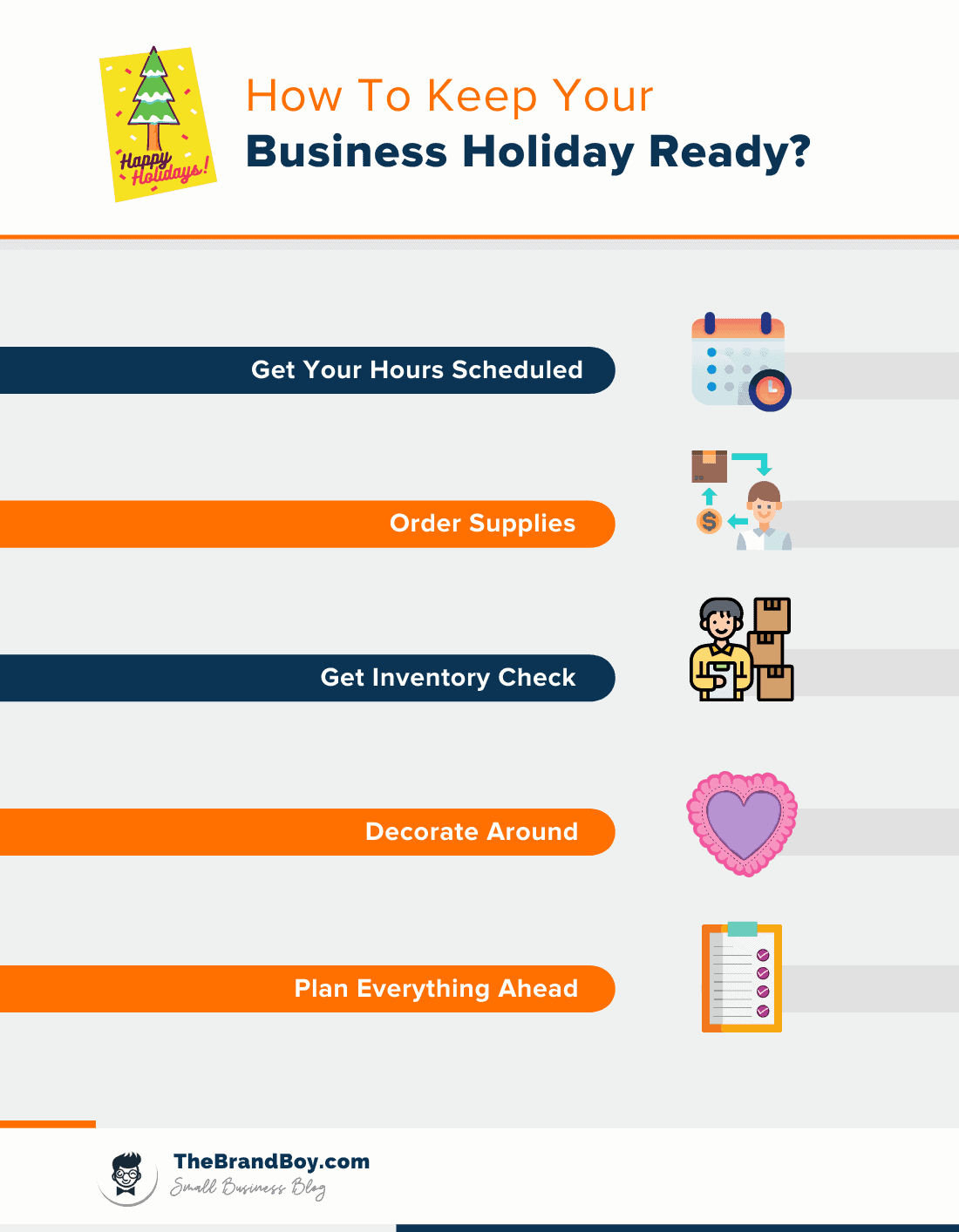 how to keep business ready in holidays