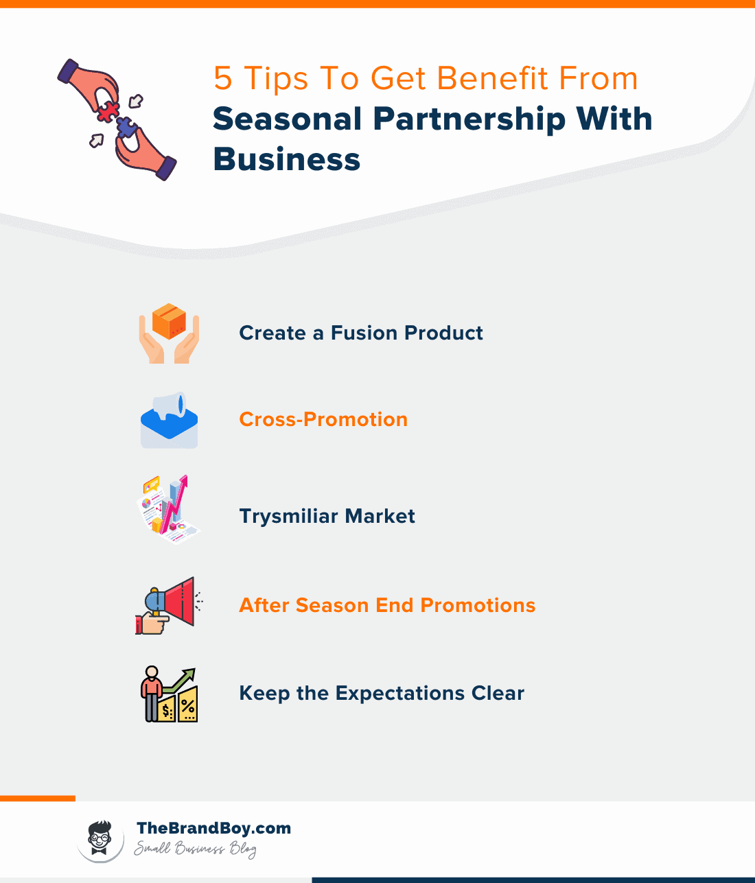 tips get benefit from seasonal partnership