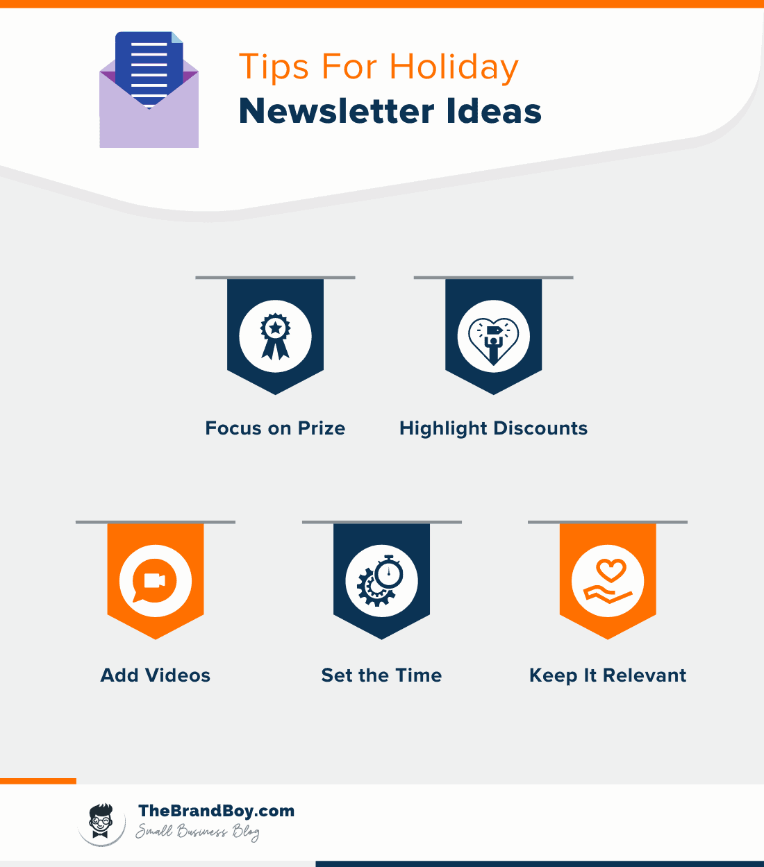 tips holiday newsletter ideas