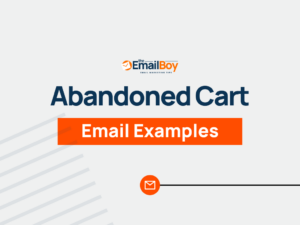 Abandoned Cart Email Examples