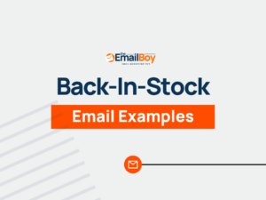Back In Stock Email Examples