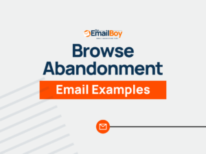 Browse Abandonment Email Examples