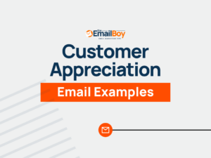 Customer Appreciation Emails Examples