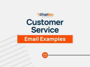 Customer Service Email Examples