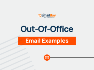 Out Of Office Email Examples