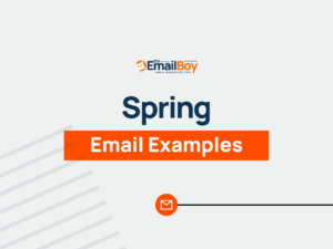 Spring Email Examples
