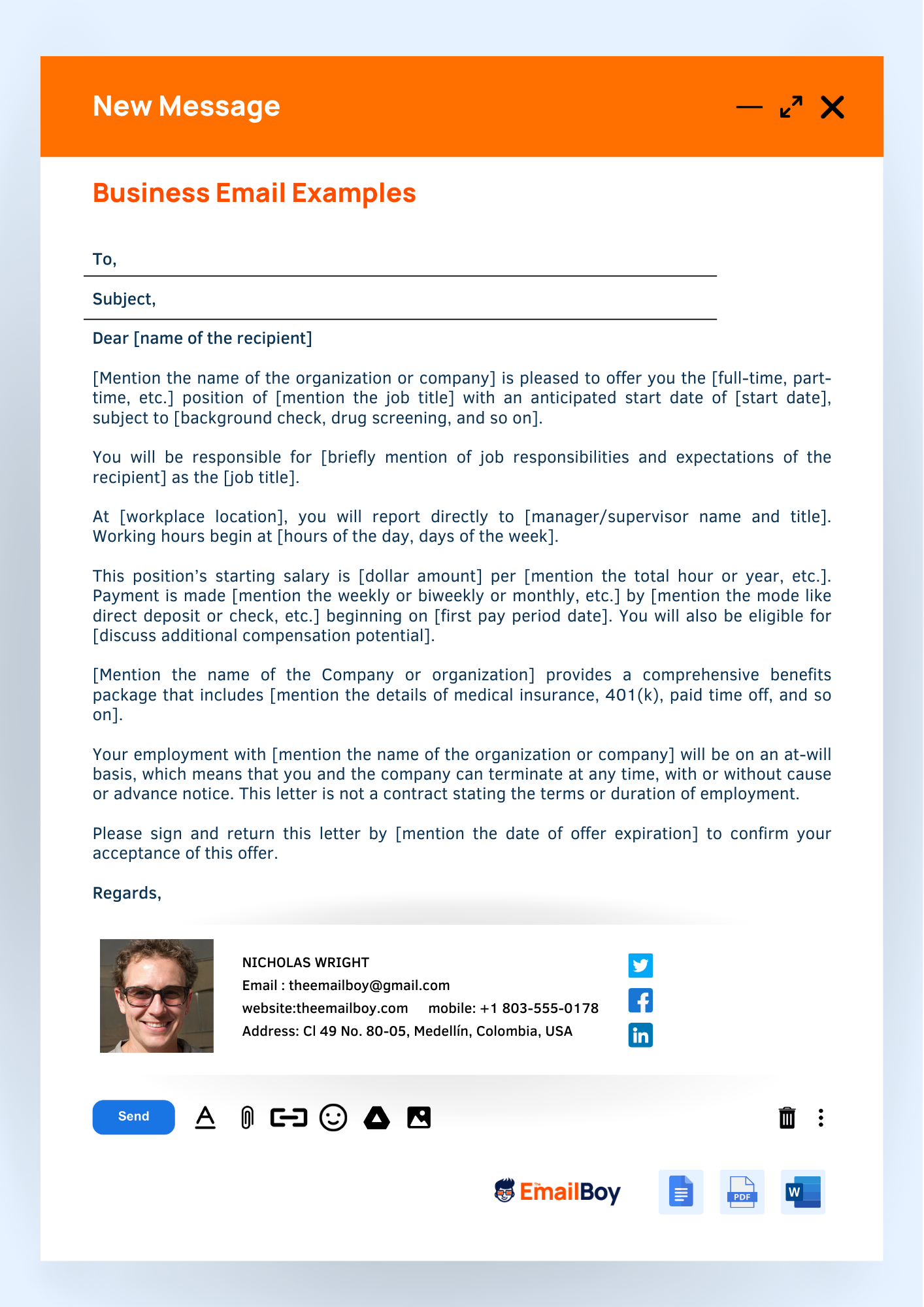 Business Email Examples: 5+ Sample To Just Copy and paste